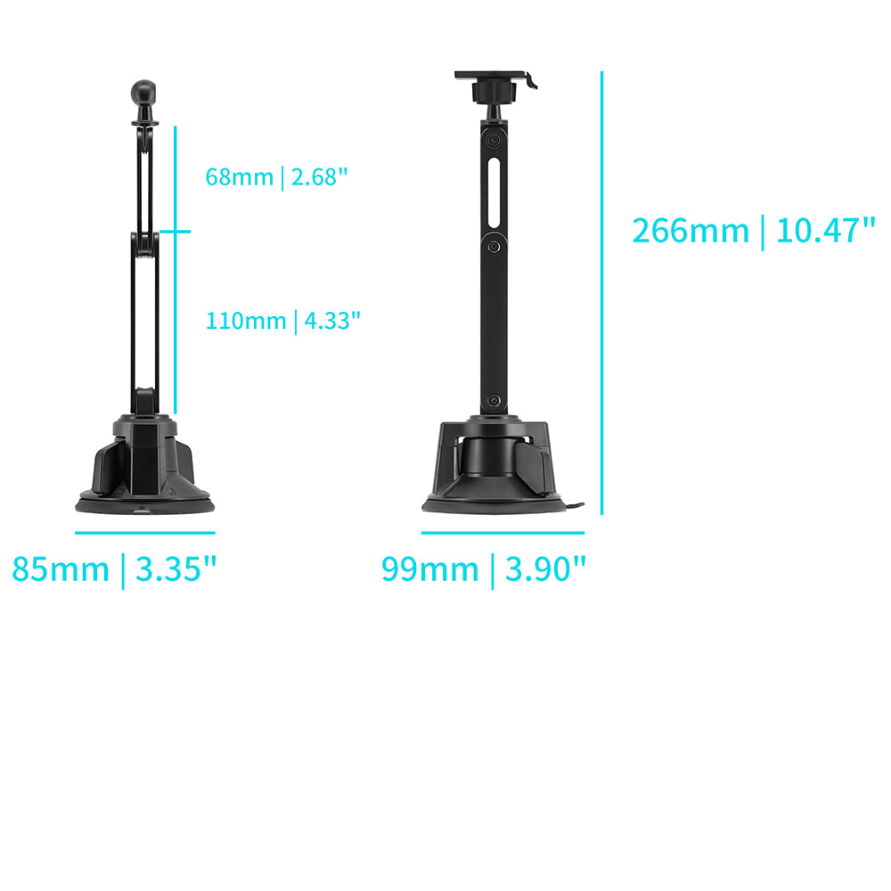 X184K | Foldable Suction Mount | TYPE-K For ActiveKEY