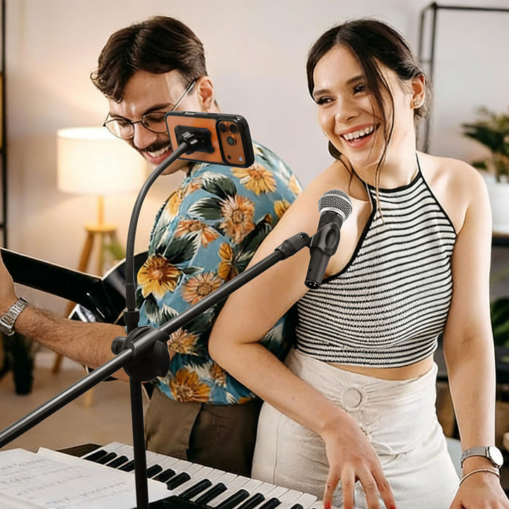 X185K | Tripod Floor Stand With Boom Microphone Arm | TYPE-K For ActiveKEY