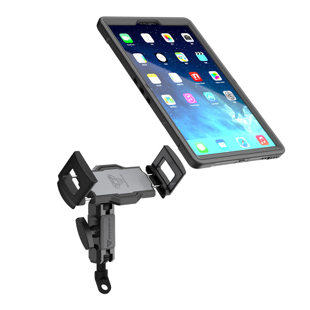 P19UT | Motorcycle Mirror Universal Mount | Design for Tablet