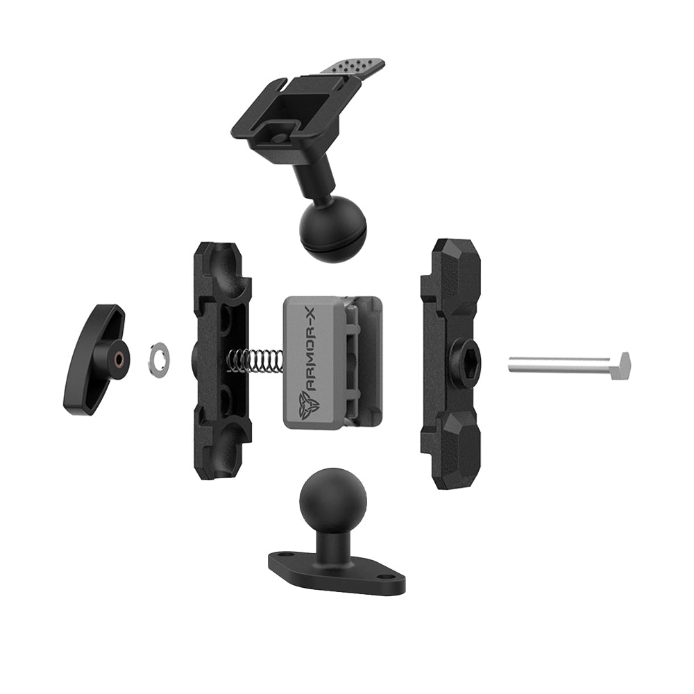 P1T | Heavy-Duty Rhombus AMPS Mount | ONE-LOCK for Tablet – ARMOR-X