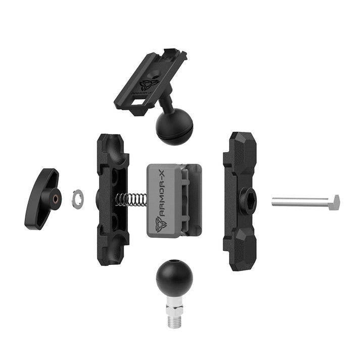 P28K | Heavy-Duty M10 Male Thread Mount | ONE-LOCK for Phone