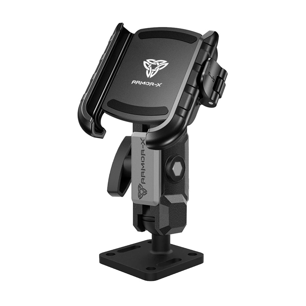 ARMOR-X Square Drill-Down Universal Mount for phone.