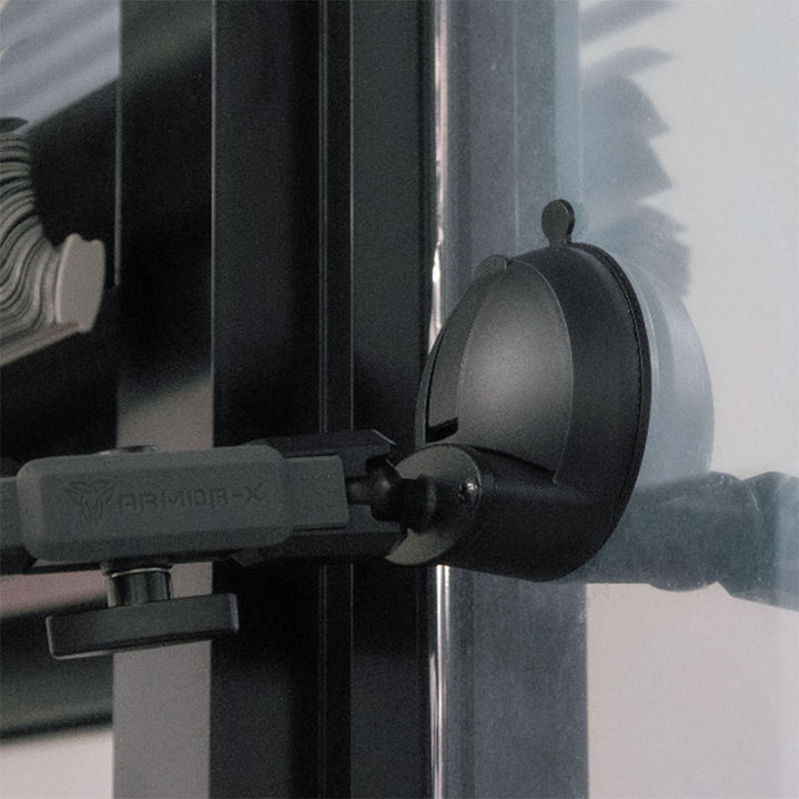 P51K | Glass Suction Cup Mount | ONE-LOCK for Phone