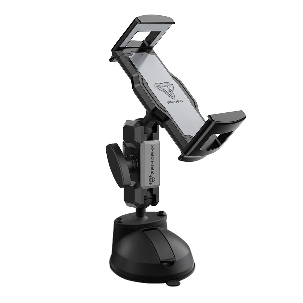ARMOR-X ONE-LOCK Glass Suction Cup Universal Mount TYPE-K for tablet.