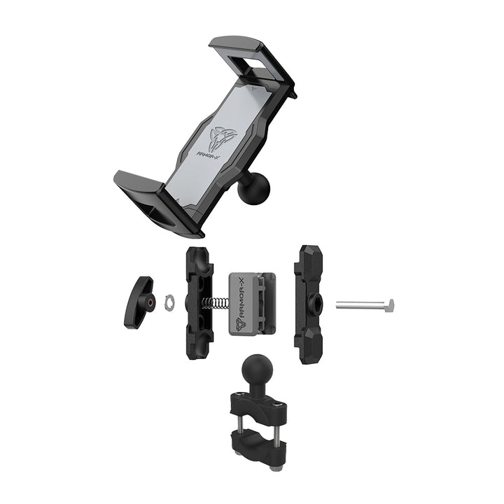 P6UT | Rail Base Universal Mount | ⌀8-20mm | Design for Tablet