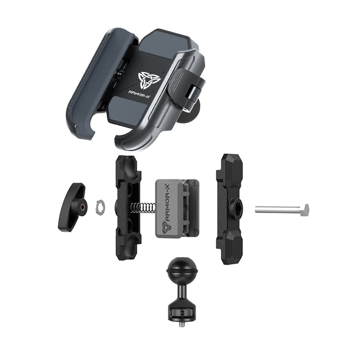 P10UP | 1/4" M6 Male Thread Universal Mount | Design for Phone