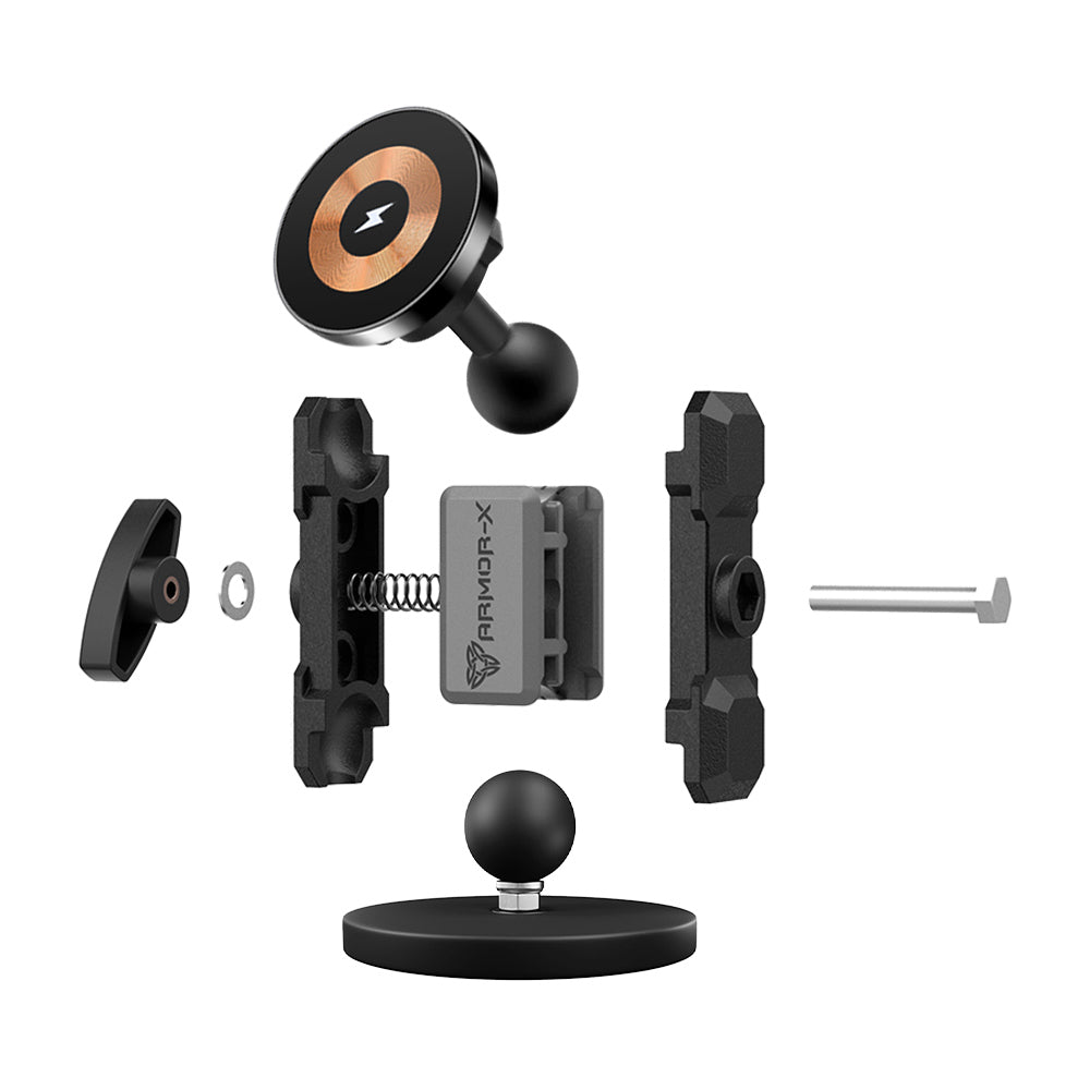 P11MS03 | Heavy-Duty Magnetic Magnet PixelSnap 15W Fast Charger Mount | ONE-LOCK for Google Pixel Smartphone