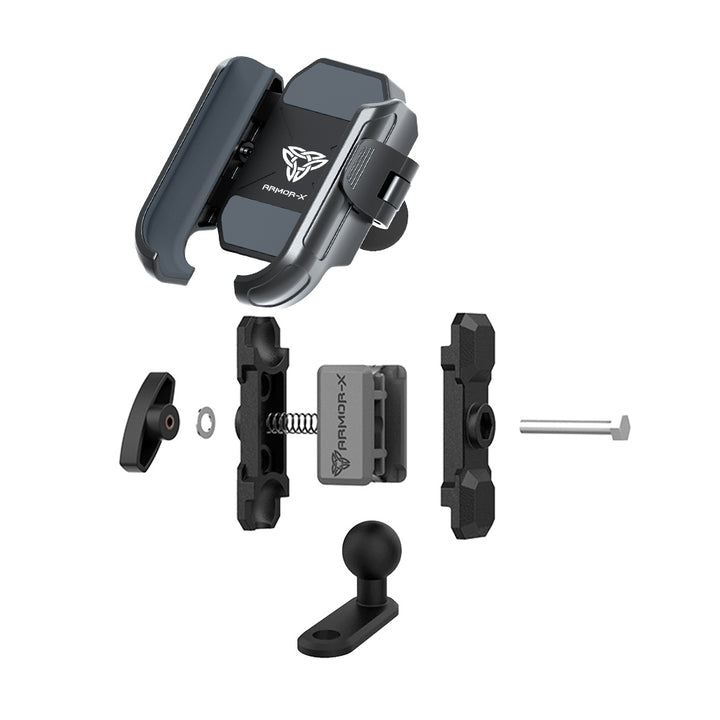 P20UP | Motorcycle Mirror Universal Mount | Design for Phone