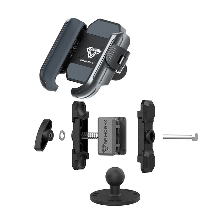 P22UP | 2.5" Round Plate AMPS Universal Mount | Design for Phone