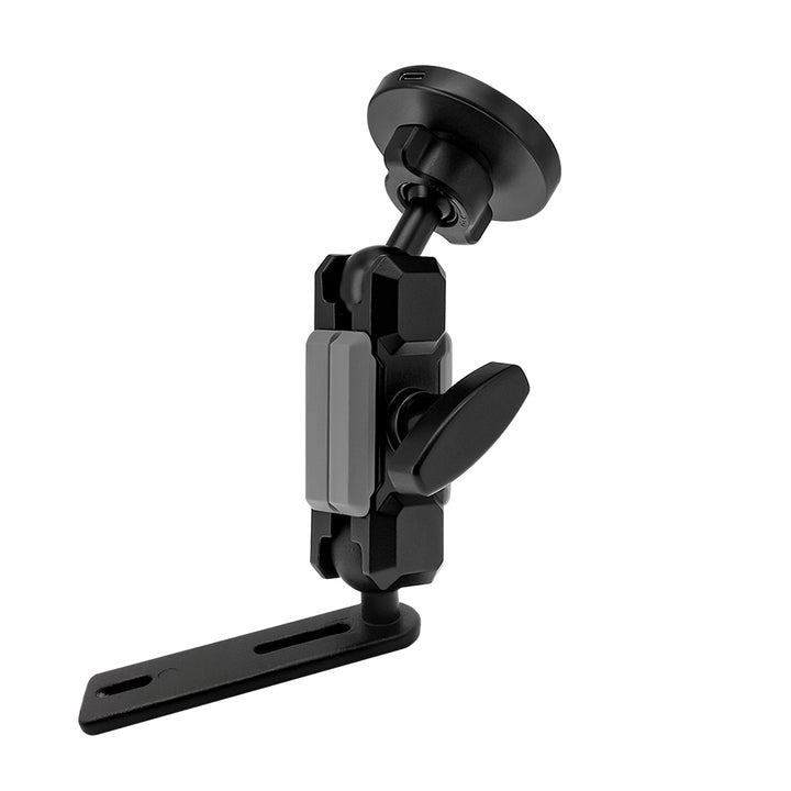 P29MS03 | Heavy-Duty Motorcycle brake/clutch Reservoir Cover PixelSnap 15W Fast Charger Mount | ONE-LOCK for Google Pixel Smartphone