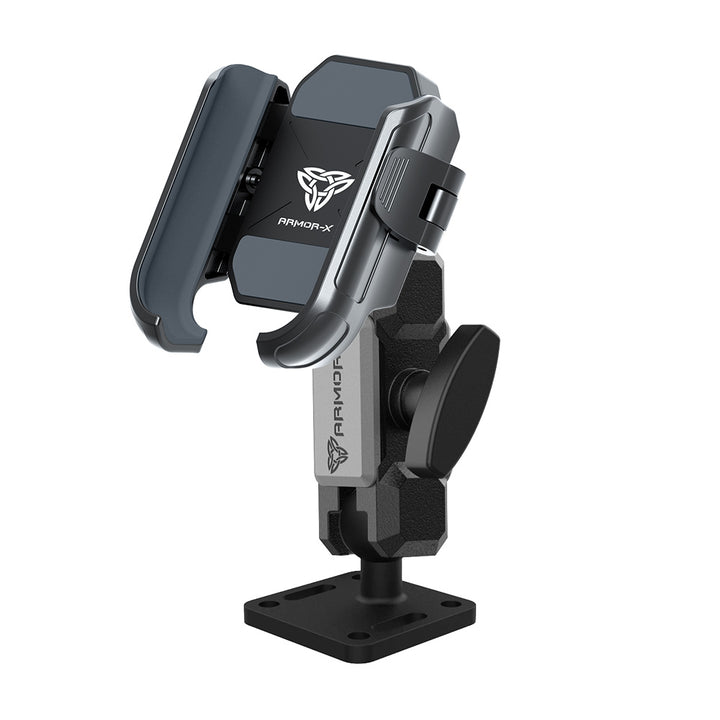 ARMOR-X Square Drill-Down Universal Mount for phone.