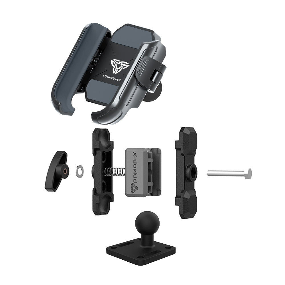 P2UP | Square Drill-Down Universal Mount | Design for Phone