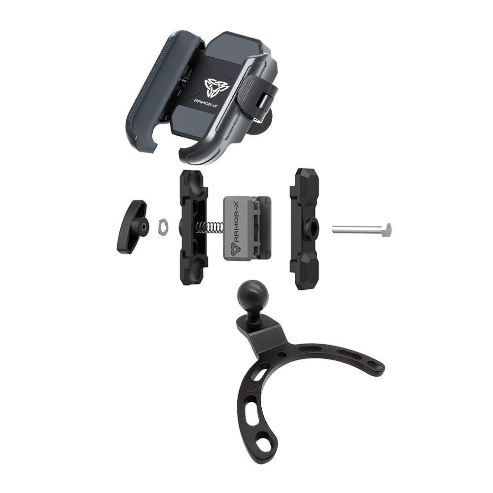 P31UP | Motorcycle Fuel Tank Cap Universal Mount * SMALL | Design for Phone