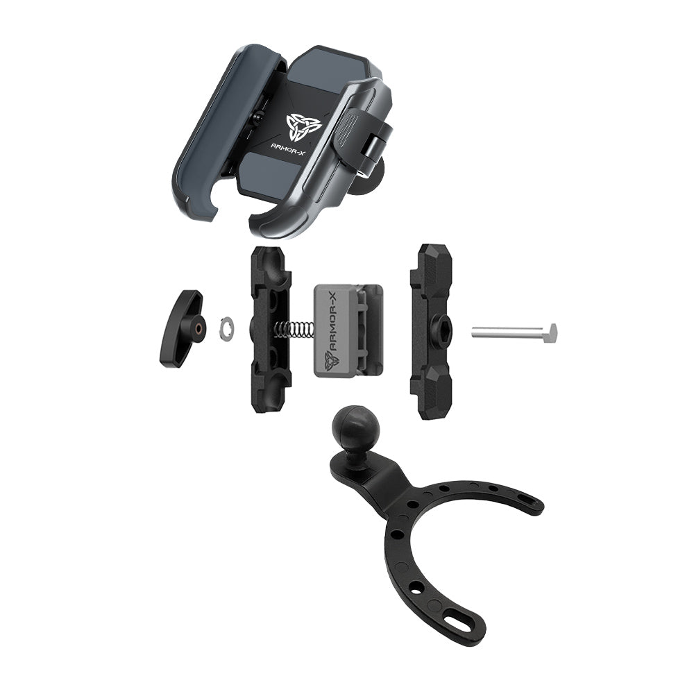 P32UP | Motorcycle Fuel Tank Cap Universal Mount * LARGE | Design for Phone