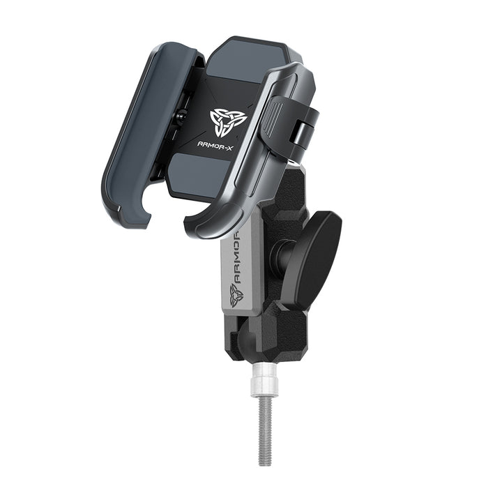 ARMOR-X M8 Screws Motorcycle Handlebar Clamp Base Universal Mount for phone.