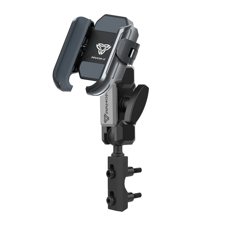 ARMOR-X Motorcycle Brake / Clutch / Perch Universal Mount for phone.