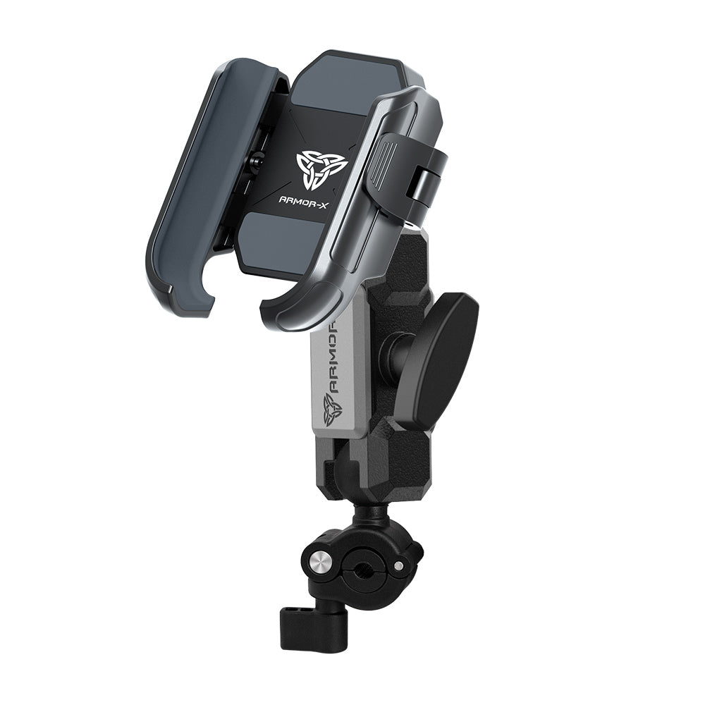 ARMOR-X Motorcycle Mirror Tube Mount Universal Mount for phone.