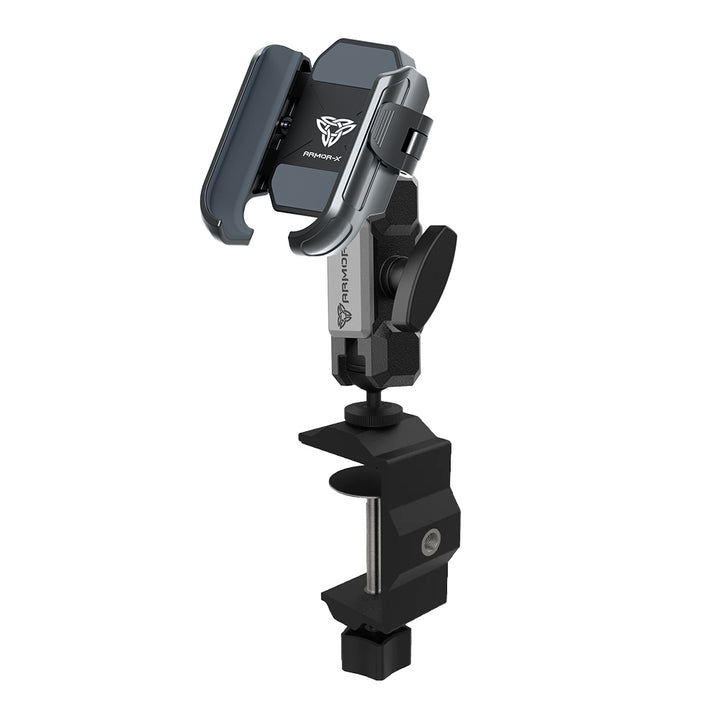 ARMOR-X G-Clamp Universal Mount for phone.