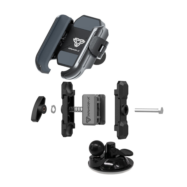 P43UP | Vacuum Suction Cup Universal Mount | Design for Phone