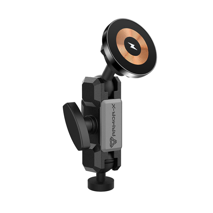 ARMOR-X 1/4" M6 Thread MagSafe 15W Fast Charger Mount for Tripod for iPhone.