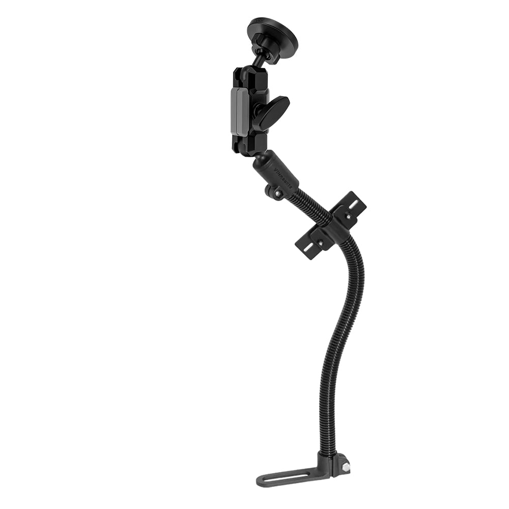 P57MS03 | Adjustable Gooseneck Universal No-Drill Vehicle PixelSnap 15W Fast Charger Mount | ONE-LOCK for Google Pixel Smartphone