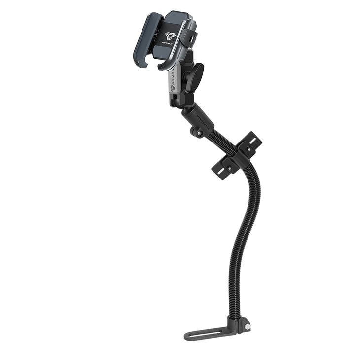 P57UP | Adjustable Gooseneck Universal No-Drill Vehicle Mount | Design for Phone