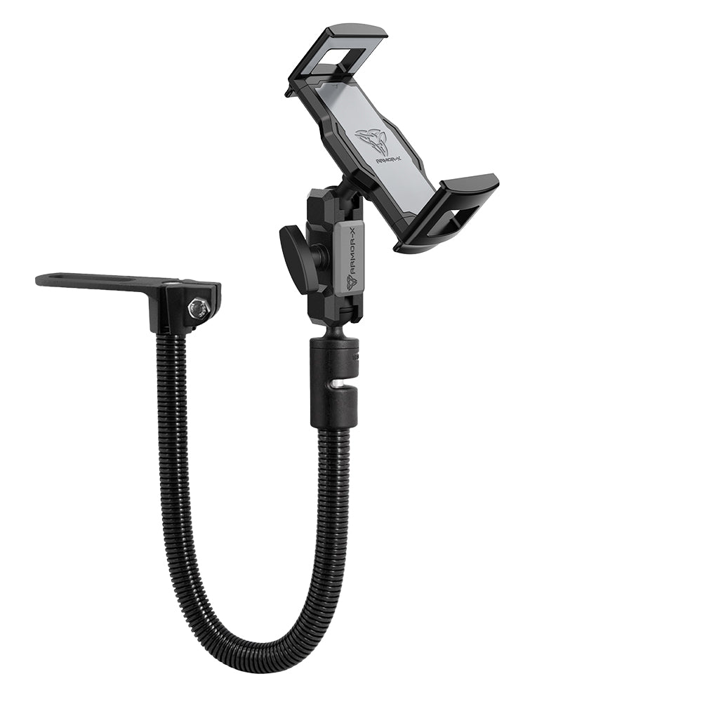 ARMOR-X ONE-LOCK Universal No-Drill Vehicle Mount for tablet.