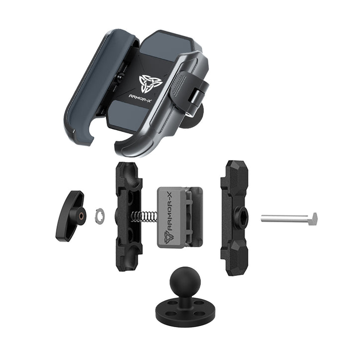 P5UP | Round Drill-Down Universal Mount | Design for Phone