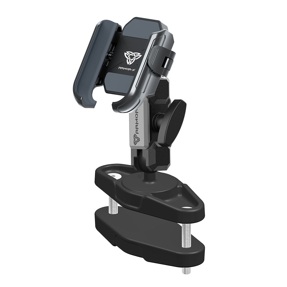 ARMOR-X Square Post Clamp Universal Mount (LARGE) for phone.