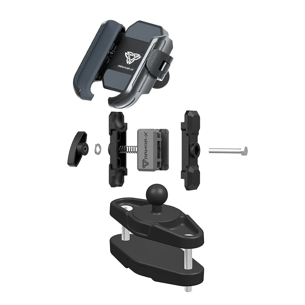 P64UP | Forklift Pedestal Pillar Universal Mount (LARGE) | Design for Phone