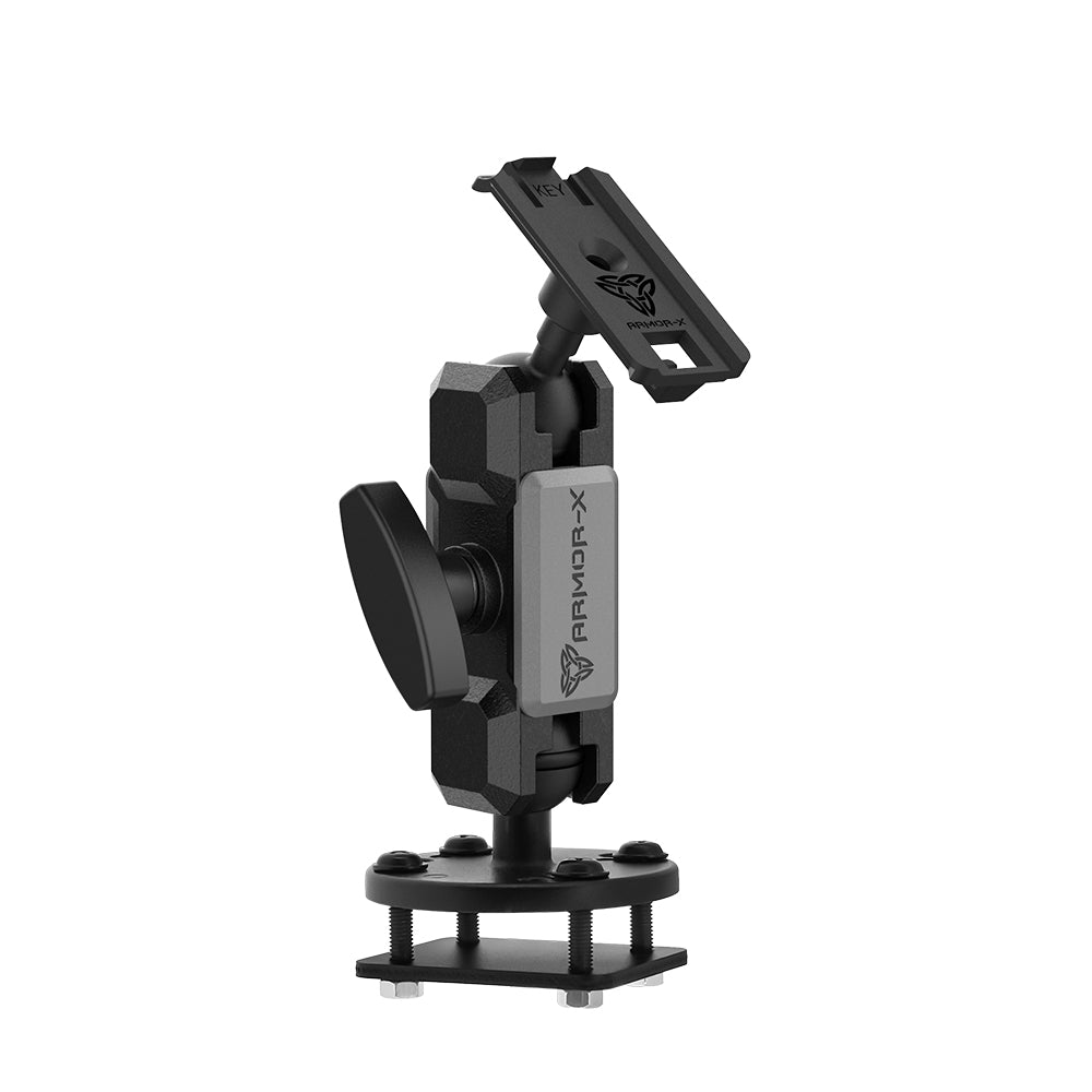 ARMOR-X ONE-LOCK Drill-Down Dashboard Mount with Backing Plate TYPE-K for phone.