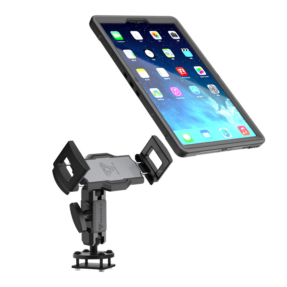 P66UT | Drill-Down Dashboard Universal Mount with Backing Plate | Design for iPad, Galaxy Tab & Tablet