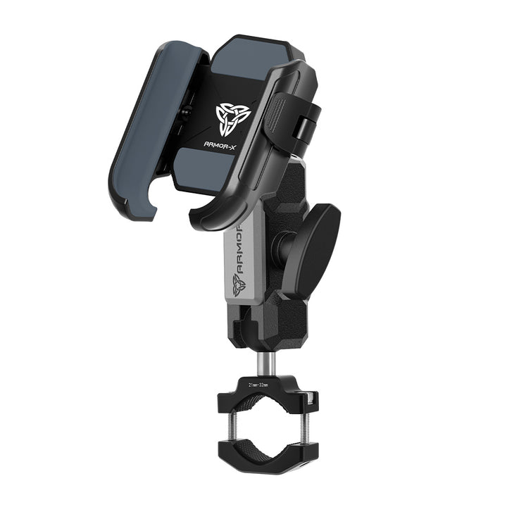 ARMOR-X ONE-LOCK Bar Clamp Universal Mount for phone.