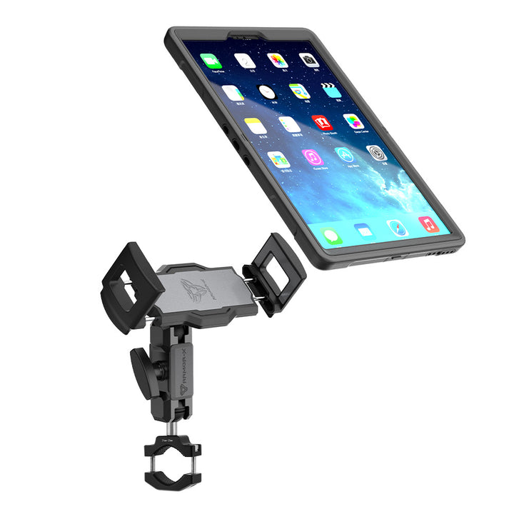 P67UT | Bar Clamp Universal Mount | ⌀10-32mm | Design for iPad, Galaxy Tab & Tablet