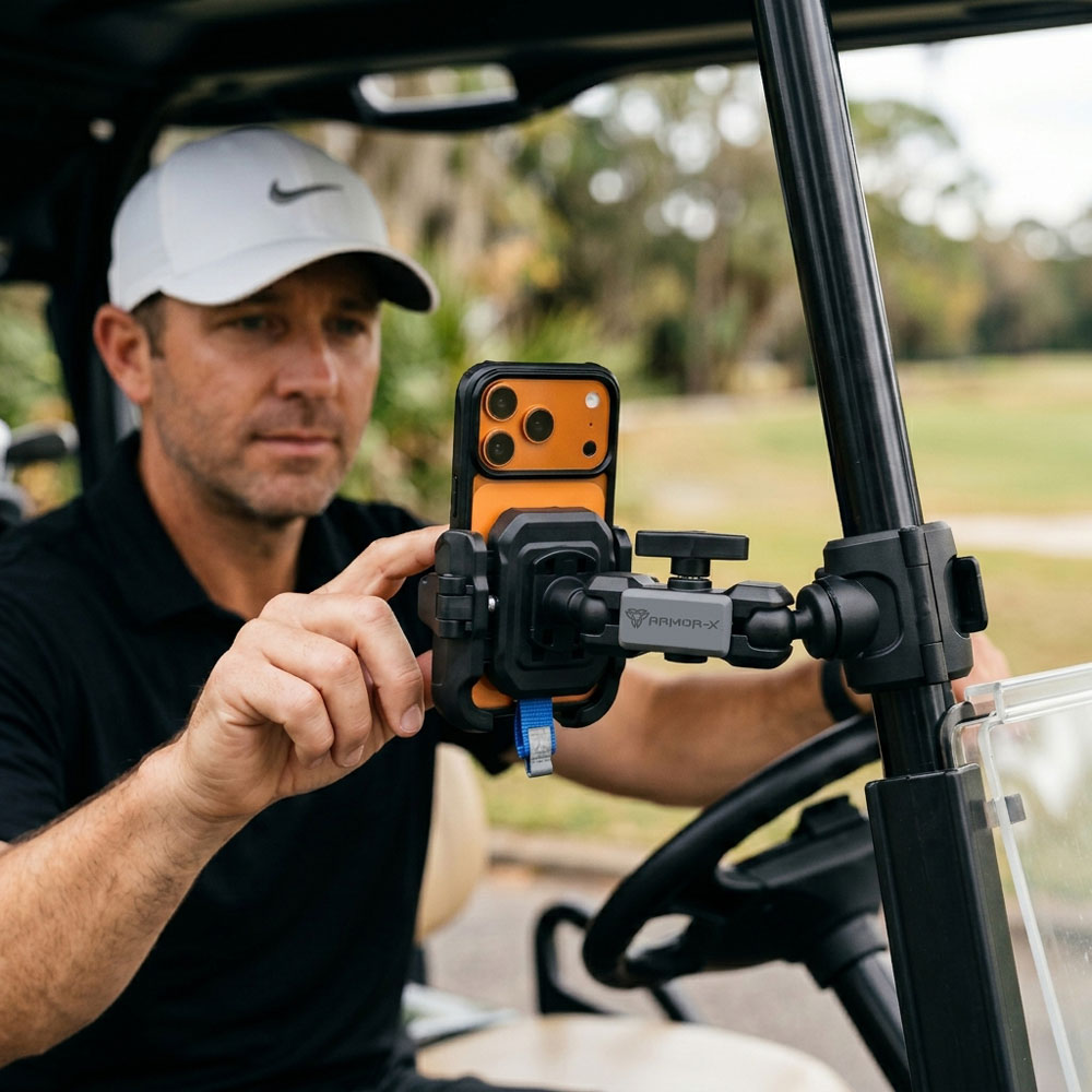 P68UP | Quick Release Roll Bar Universal Mount | ⌀25-32.5mm | Design for Phone