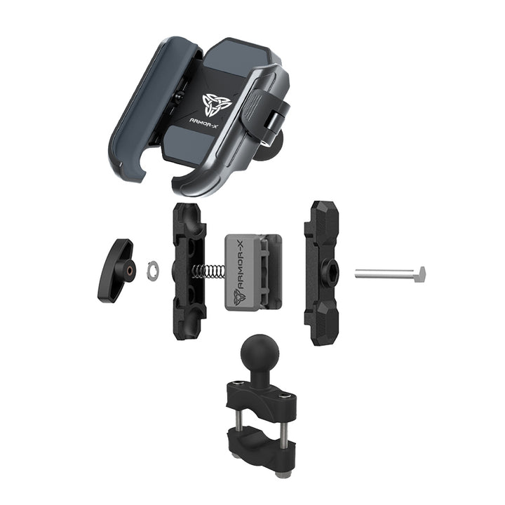 P6UP | Rail Base Universal Mount | ⌀8-20mm | Design for Phone