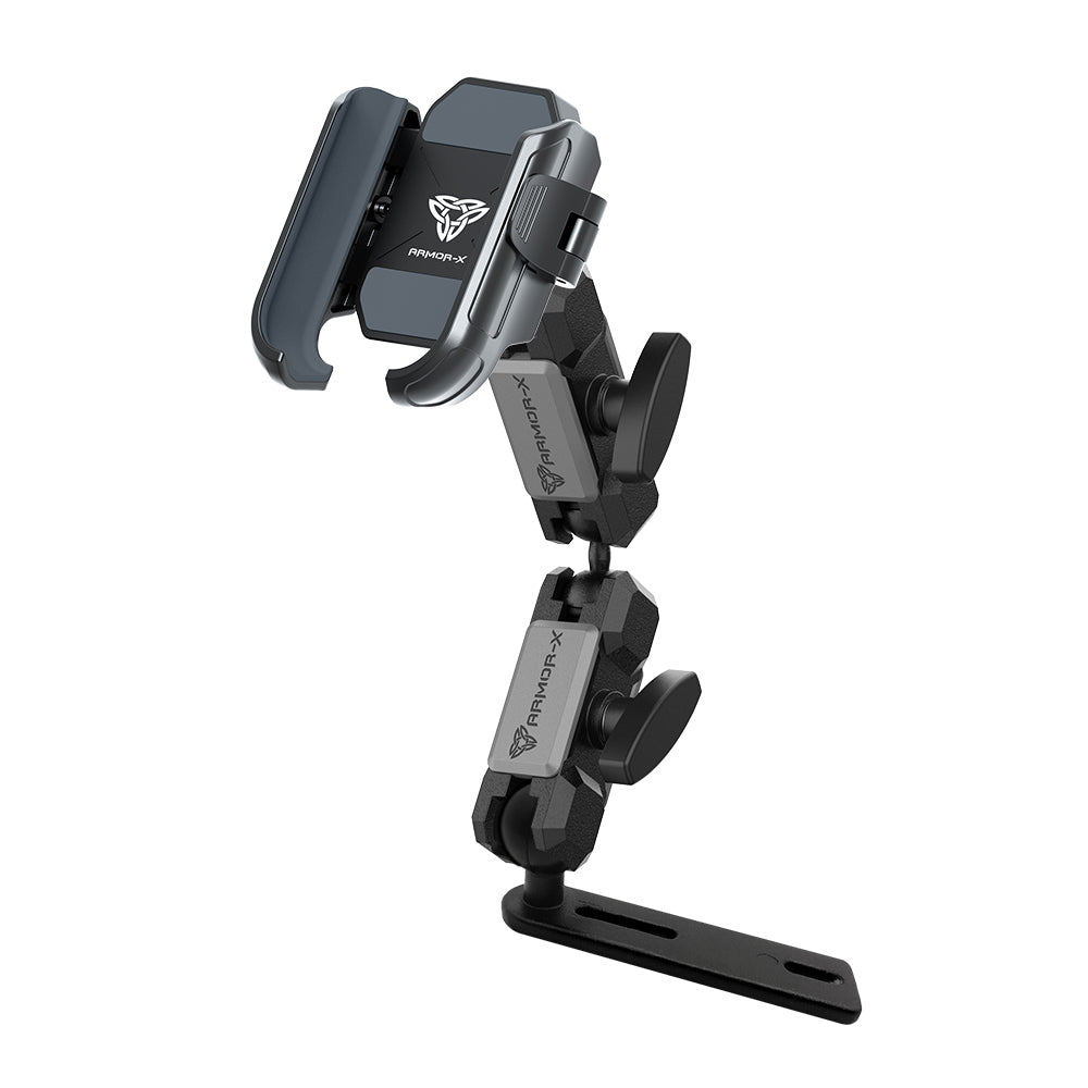 P29UP | Motorcycle Handlebar Pump Universal Mount | Design for Phone