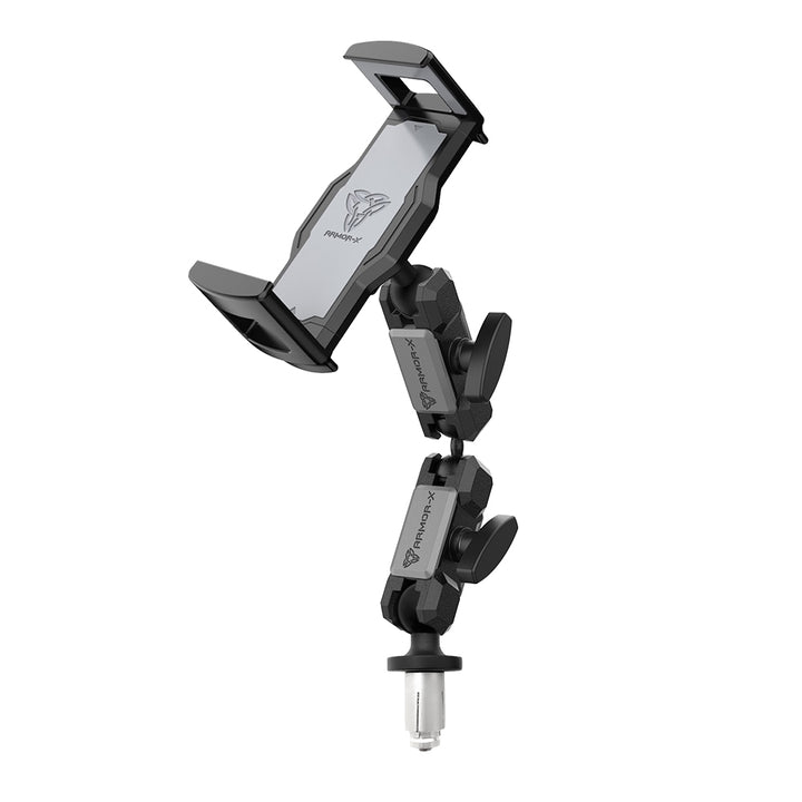 P30UT | Motorcycle Bike Universal Mount with Fork Stem Base | Design for Tablet