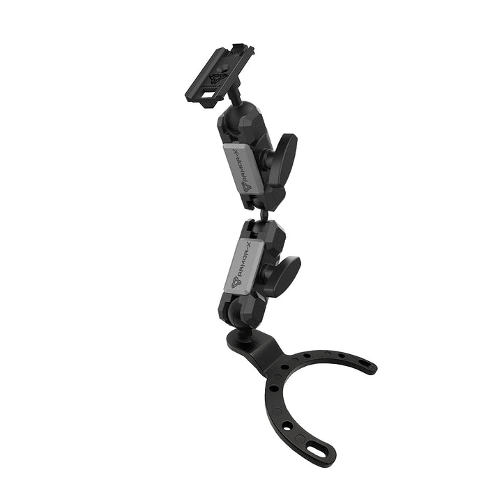 P32K | Heavy-Duty Motorcycle Fuel / Oil Tank Mount * LARGE | ONE-LOCK for Phone