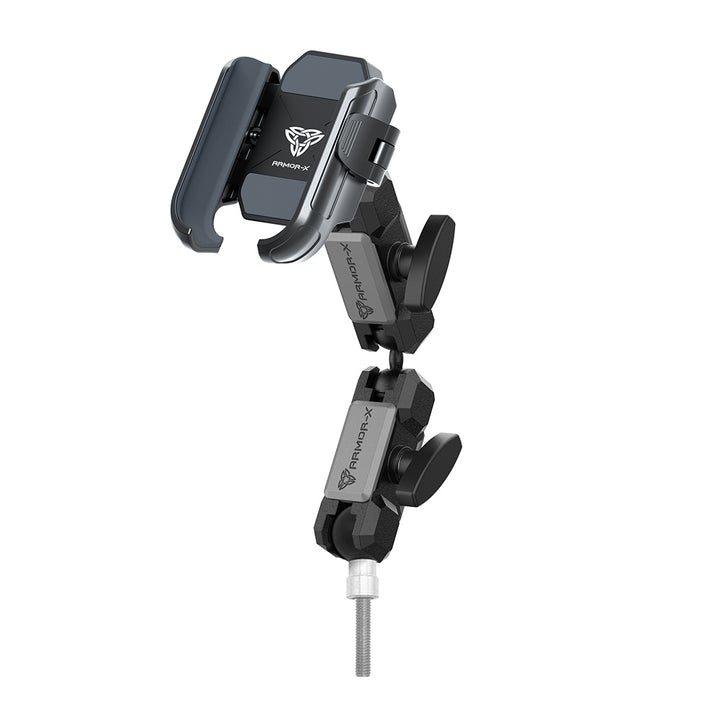 P33UP | M8 Screws Motorcycle Handlebar Universal Mount | Design for Phone