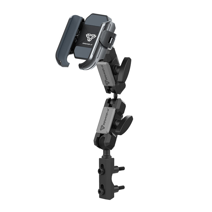 P34UP | Motorcycle Brake / Clutch / Perch Universal Mount | Design for Phone