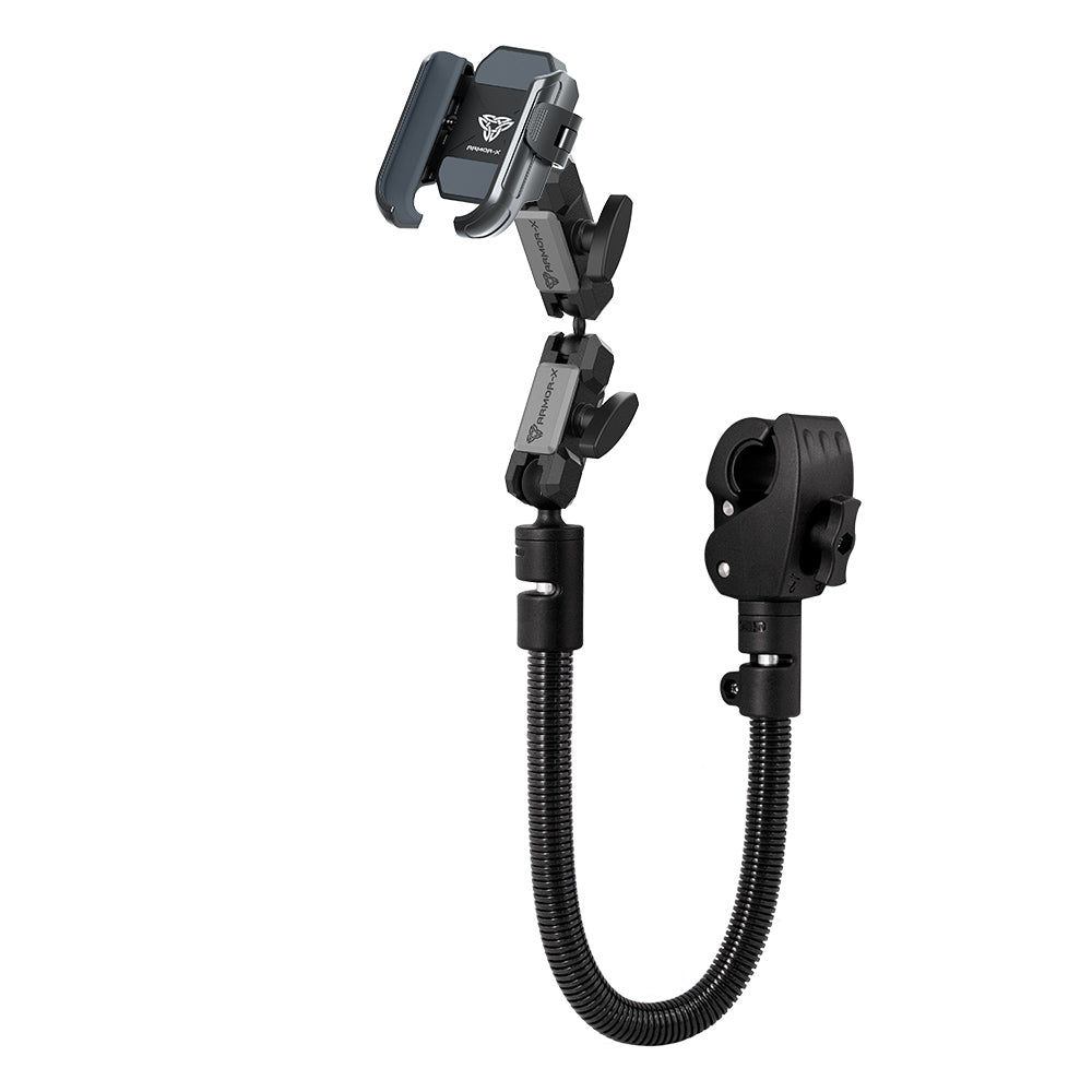 P46UP | Adjustable Gooseneck Tough Clamp Mount | Design for Phone