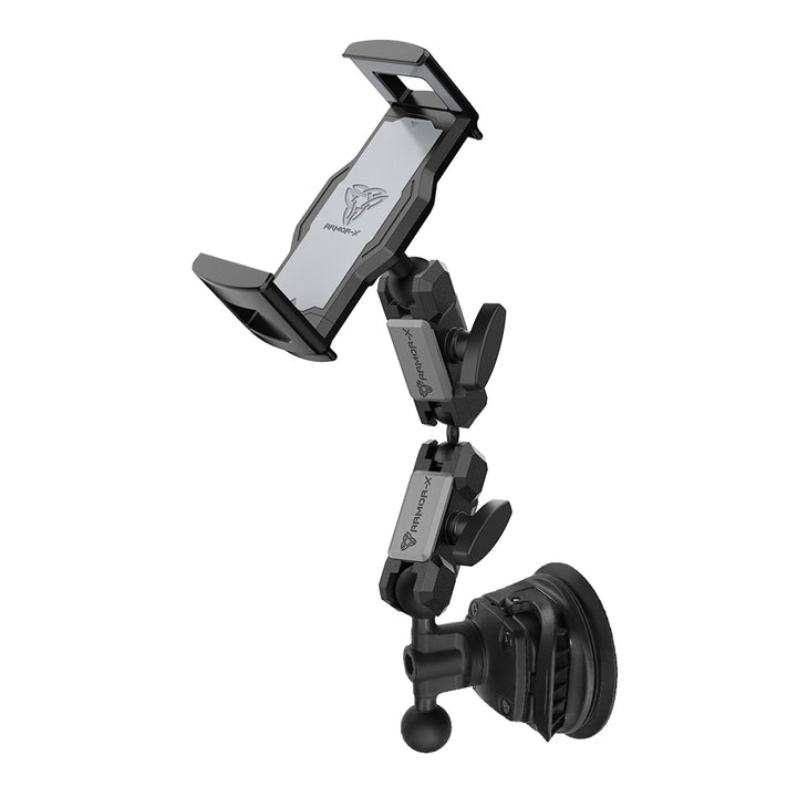 P47UT | Dual Ball Strong Suction Cup Universal Mount | Design for Tablet