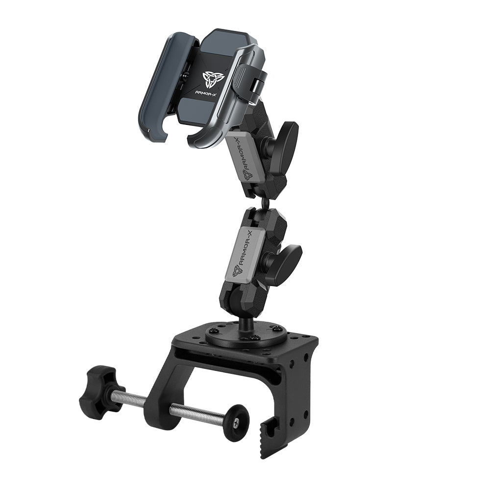 P58UP | Heavy-Duty G-Clamp Universal Mount | Design for Phone