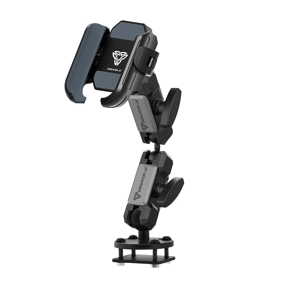 P66UP |  Drill-Down Dashboard Universal Mount with Backing Plate | Design for Phone