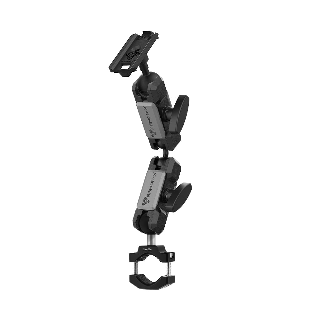 P67K | Bar Clamp Mount | ⌀10-32mm | ONE-LOCK for Phone