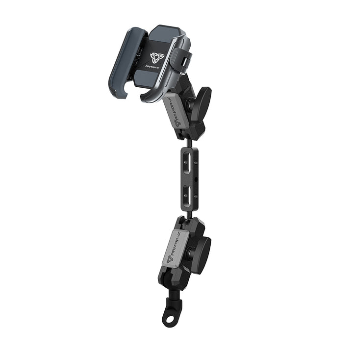 P19UP | Motorcycle Mirror Universal Mount | Design for Phone