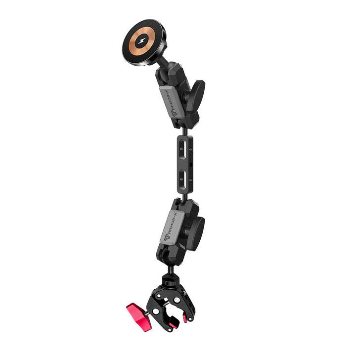 P26MS03 | Heavy-Duty G-Clamp PixelSnap 15W Fast Charger Mount for table or desk | ONE-LOCK for Google Pixel Smartphone