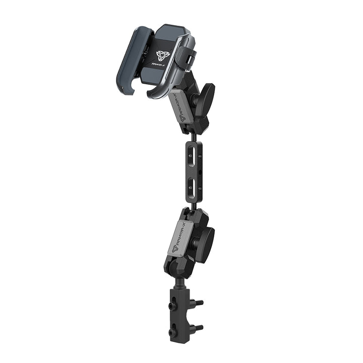 P34UP | Motorcycle Brake / Clutch / Perch Universal Mount | Design for Phone