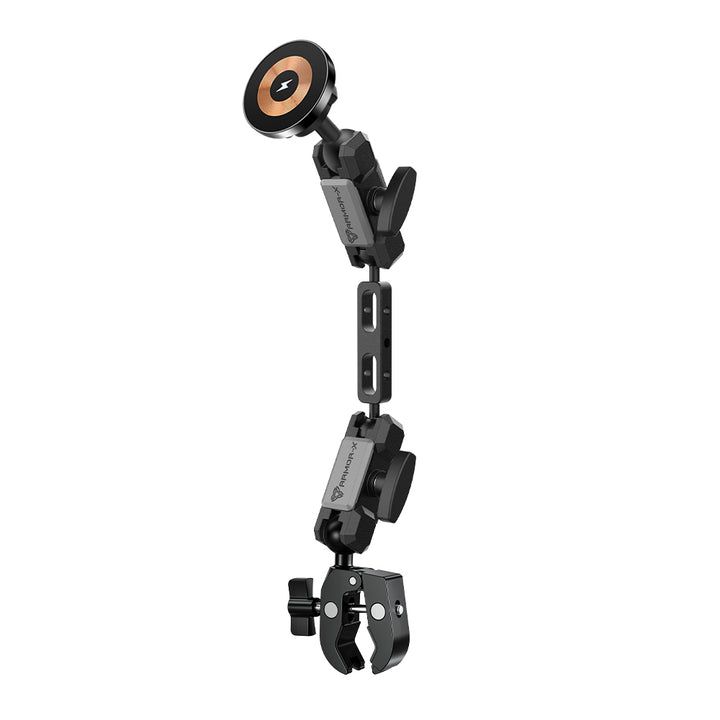 P38MS03 | Quick Release Handle Bar Mount | MagSafe / Pixelsnap 15W Fast Charger | ONE-LOCK for iPhone & Smartphone